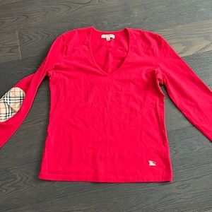 Burberry never worn long sleeve top